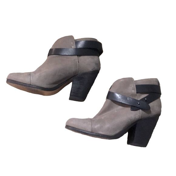 Rag & Bone Harrow Booties Size 37.5 - Picture 1 of 13